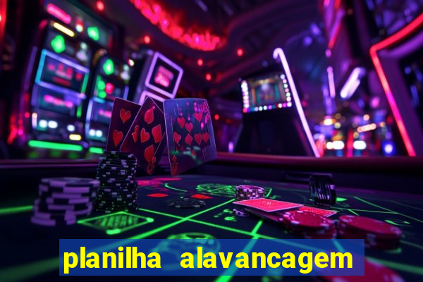 planilha alavancagem de banca