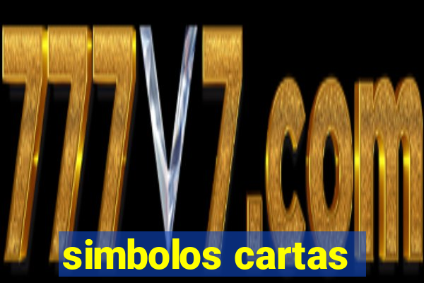 simbolos cartas