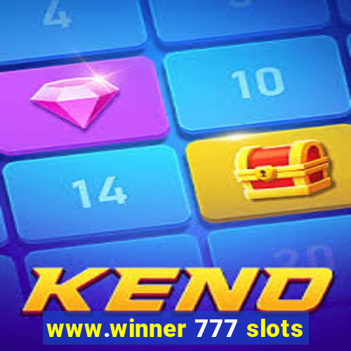 www.winner 777 slots