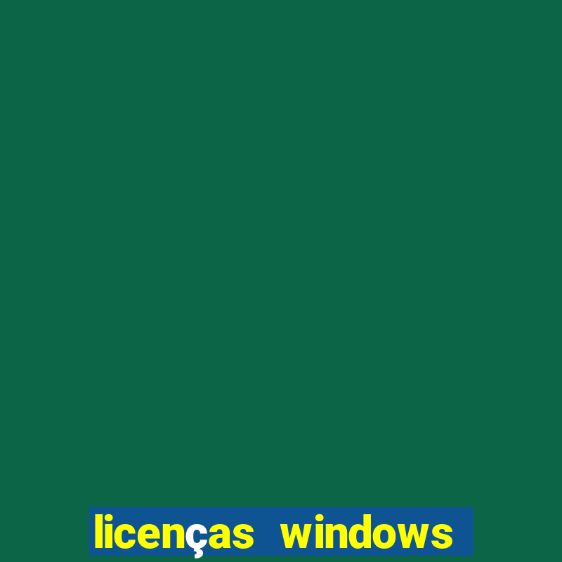 licenças windows para empresas