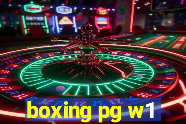 boxing pg w1