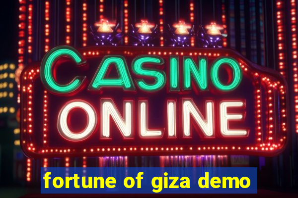 fortune of giza demo