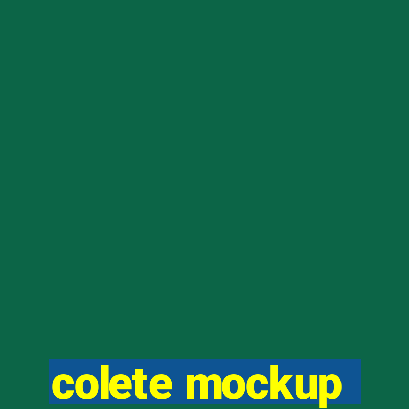 colete mockup