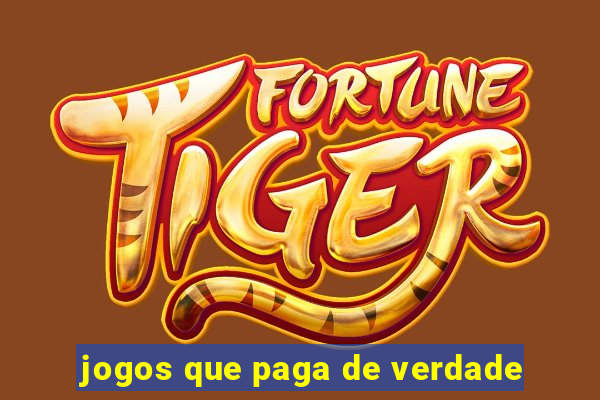 jogos que paga de verdade