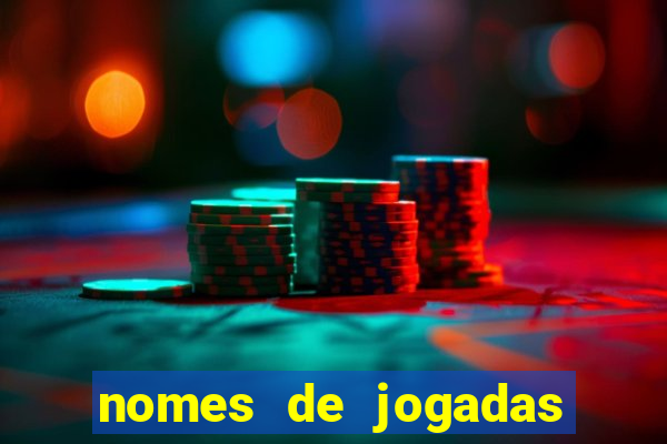 nomes de jogadas de poker