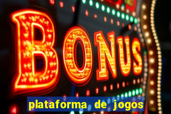 plataforma de jogos de aposta nova