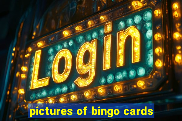 pictures of bingo cards