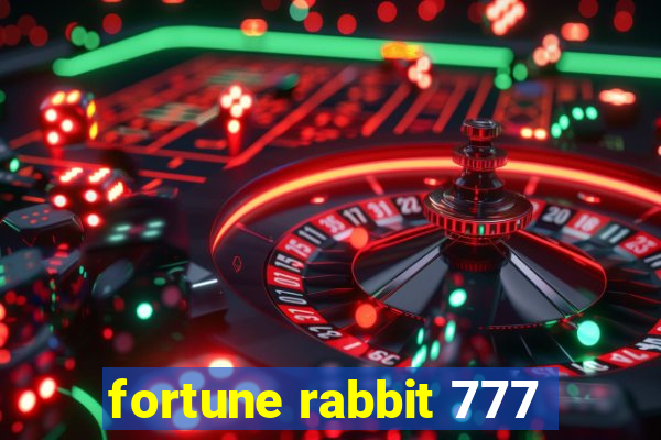 fortune rabbit 777