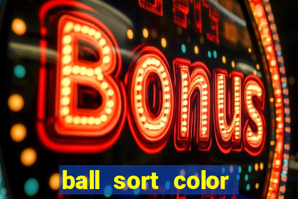 ball sort color water puzzle