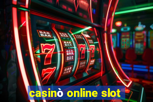 casinò online slot