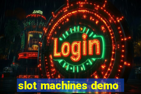 slot machines demo