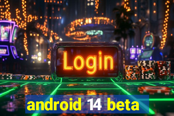 android 14 beta