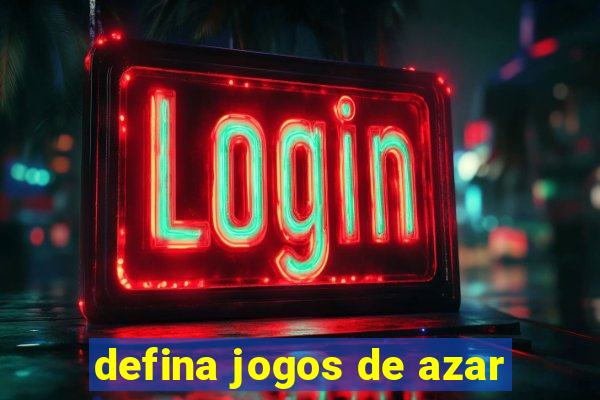 defina jogos de azar