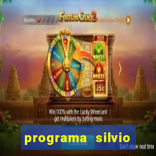 programa silvio santos de hoje foi gravado quando