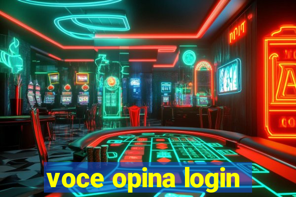 voce opina login