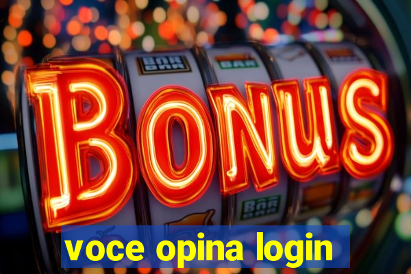 voce opina login