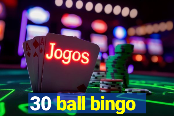 30 ball bingo