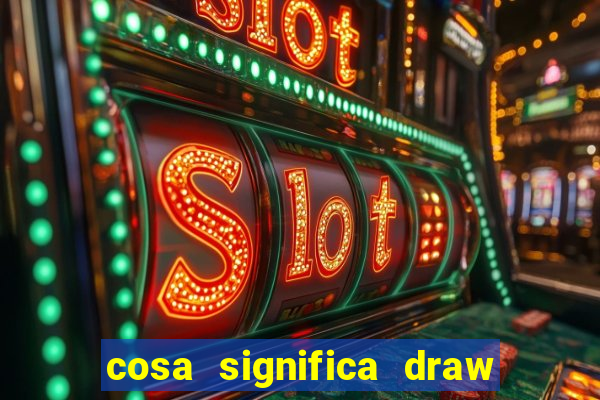 cosa significa draw no bet