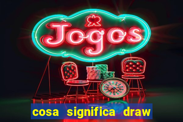 cosa significa draw no bet