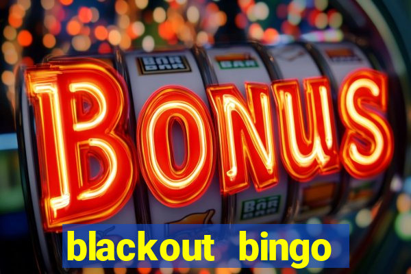 blackout bingo promo code