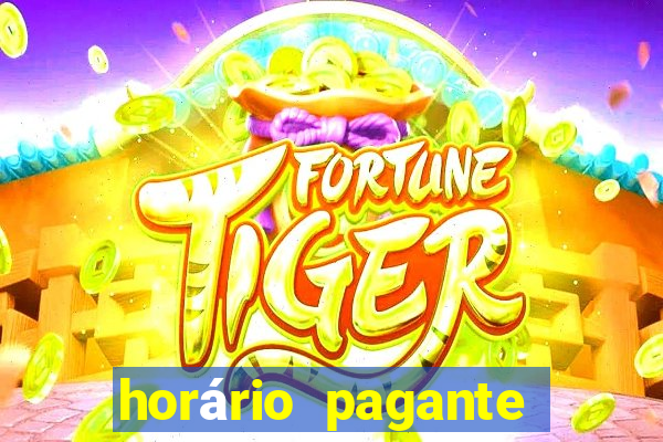 horário pagante fortune ox hoje