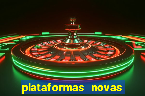 plataformas novas com bonus de cadastro