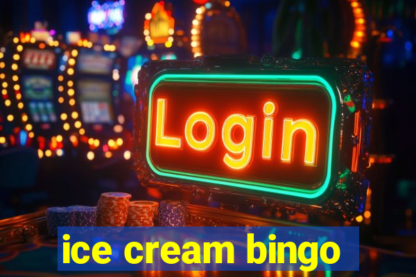 ice cream bingo