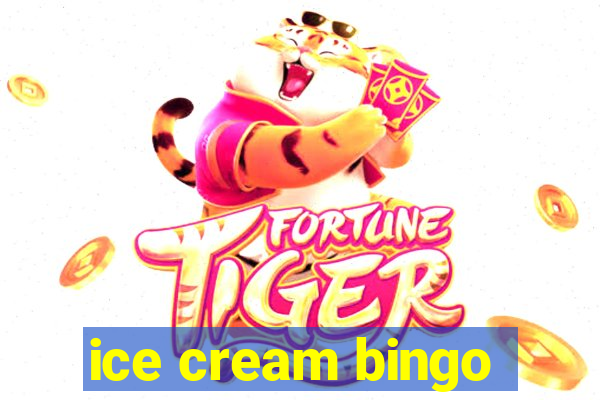 ice cream bingo