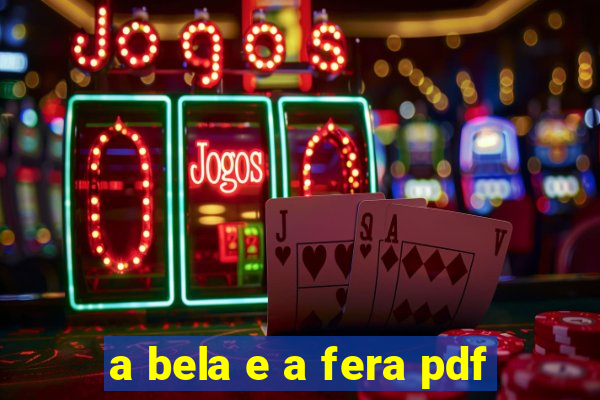 a bela e a fera pdf