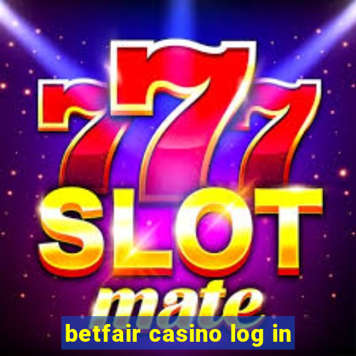 betfair casino log in