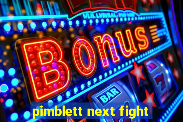 pimblett next fight