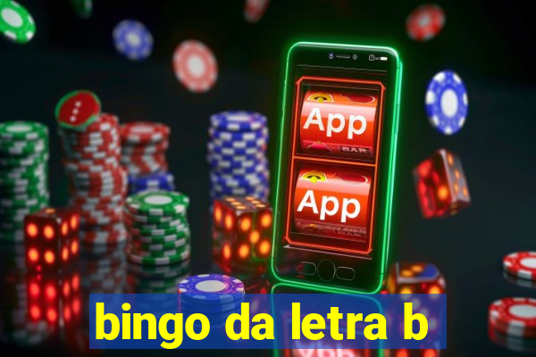 bingo da letra b