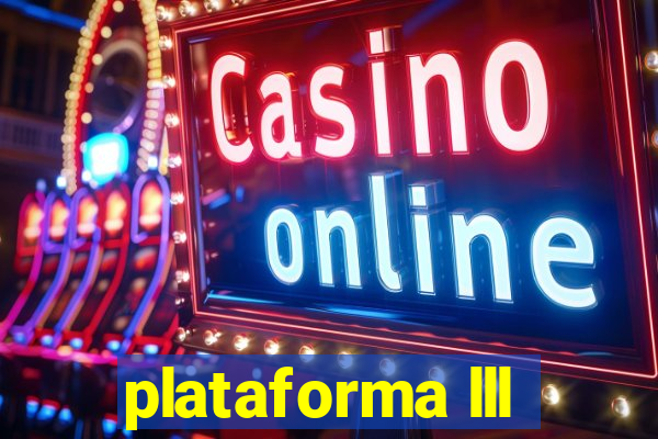 plataforma lll