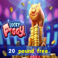 20 pound free bingo no deposit