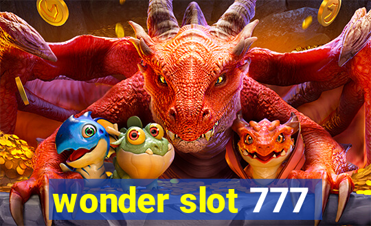 wonder slot 777