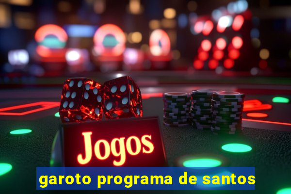 garoto programa de santos