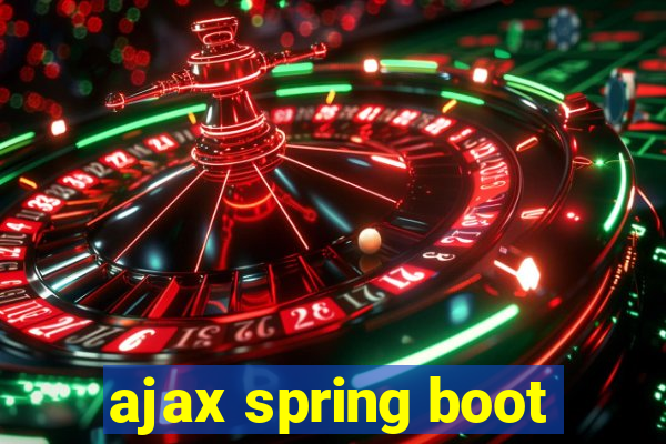 ajax spring boot