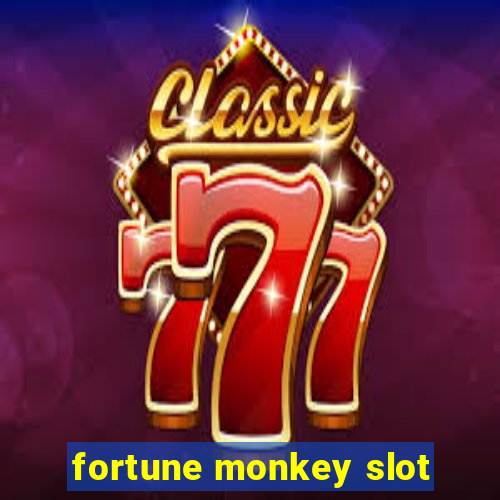 fortune monkey slot