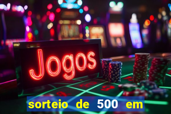 sorteio de 500 em cash toda segunda feira novibet como funciona