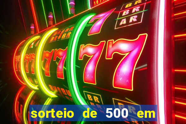 sorteio de 500 em cash toda segunda feira novibet como funciona