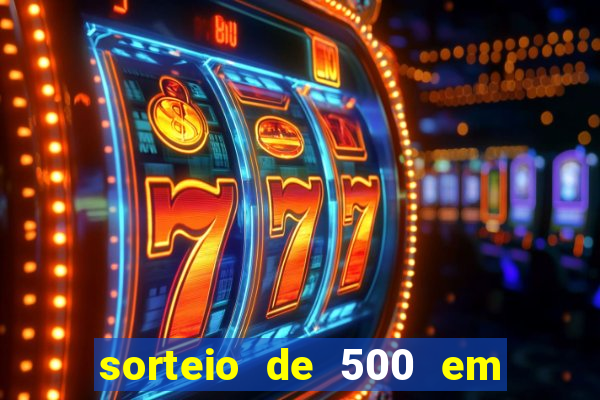 sorteio de 500 em cash toda segunda feira novibet como funciona