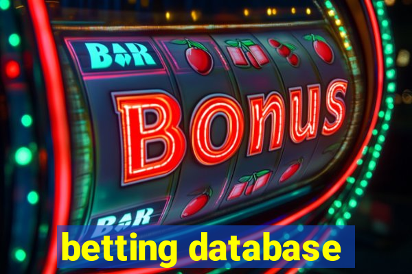 betting database