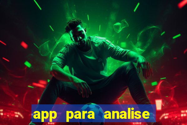 app para analise de jogos de futebol