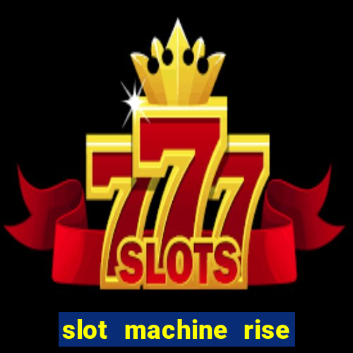 slot machine rise of merlin