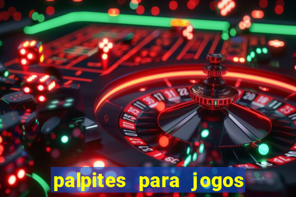 palpites para jogos de domingo