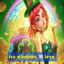 iso windows 10 leve