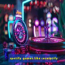 spotify games like receiptify