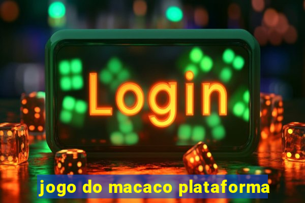 jogo do macaco plataforma