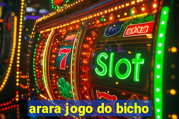 arara jogo do bicho