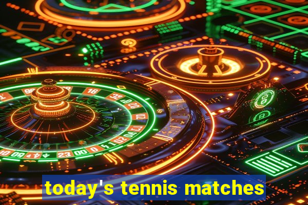 today's tennis matches